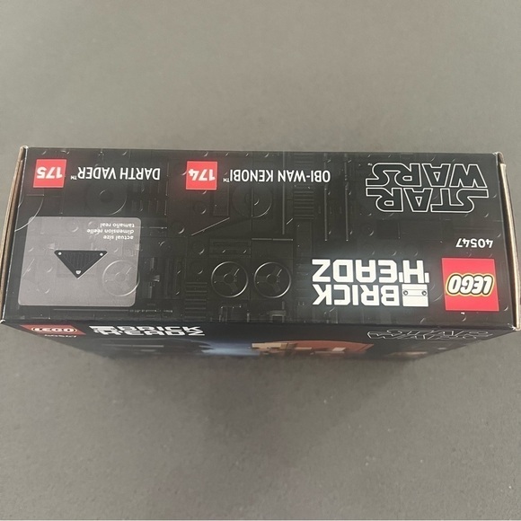 Ships to Dec 4 LEGO BrickHeadz Obi‑Wan Kenobi & Darth Vader 40547 – New Sealed - Picture 5 of 5